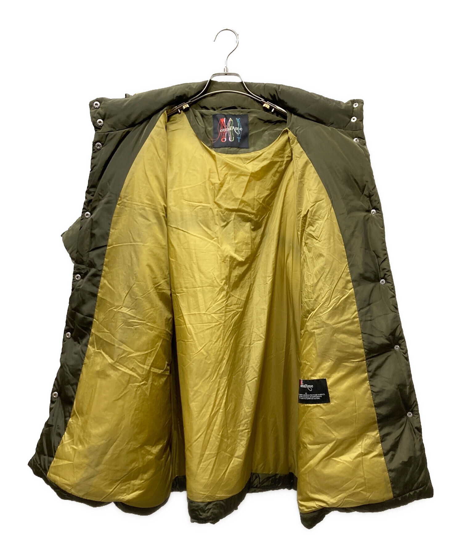 ottod'Ame オットダム　中綿フーデットベスト　ポンチョ 中古・古着通販】ottod'Ame (オットダム) 中綿フーデットベスト