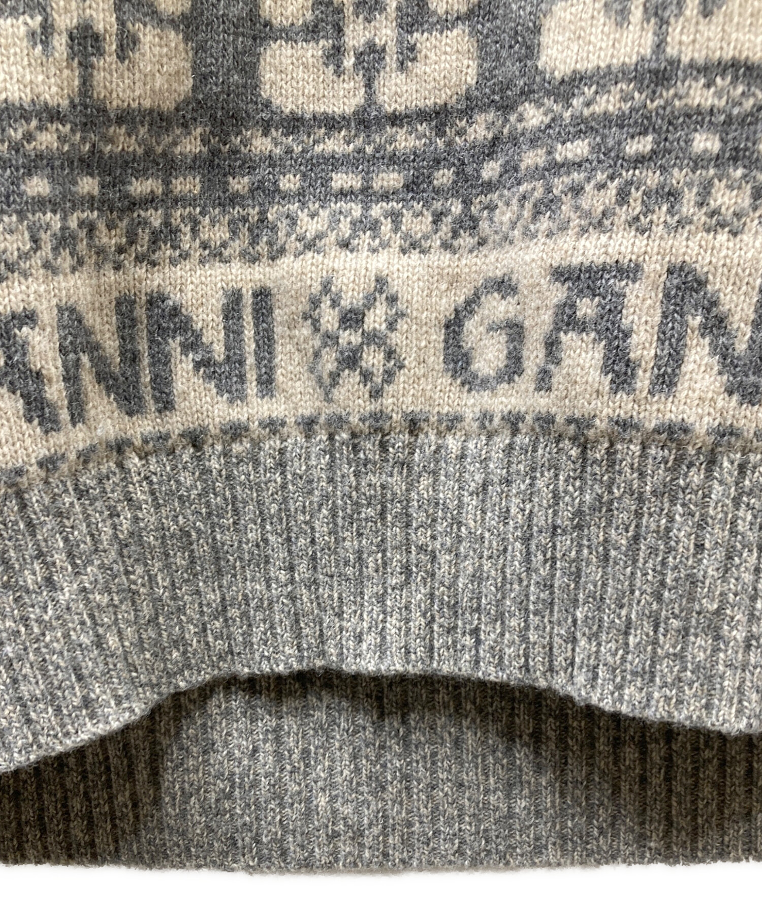 Ganni ガニー ベスト L 白 【古着】【中古】【送料無料】 GANNI（ガニー） トップス ベスト ニットベスト COTTON ROPE VEST