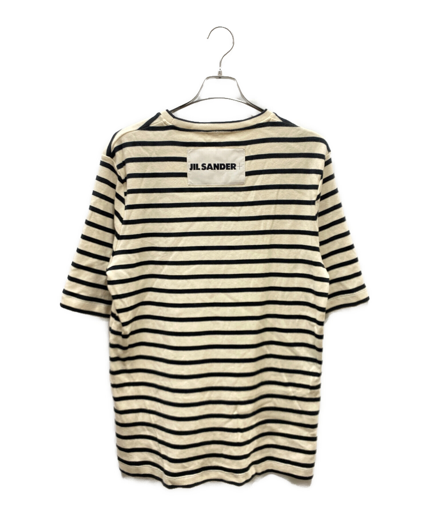 中古・古着通販】JIL SANDER+ (ジルサンダープラス) ボーダーTシャツ 