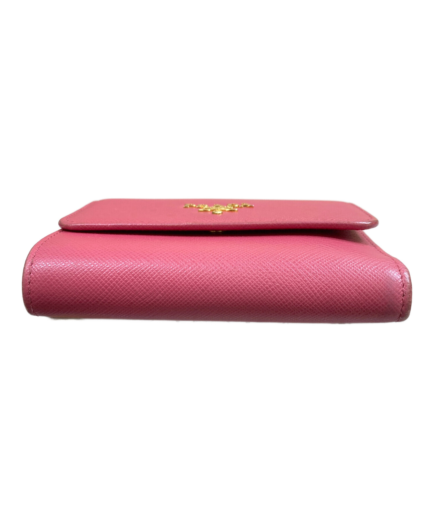 中古・古着通販】PRADA (プラダ) 三つ折り財布 コンパクトウォレット