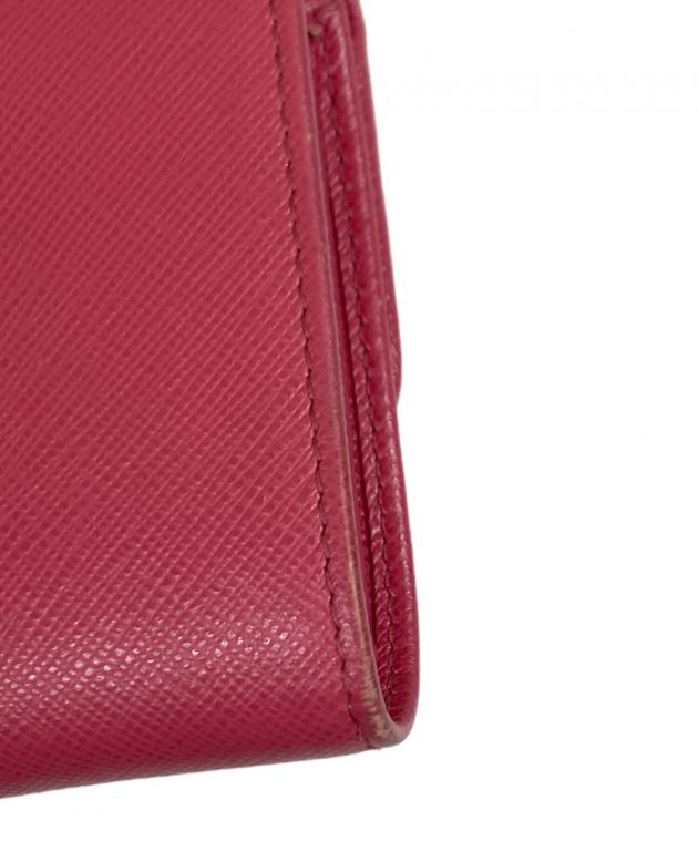 中古・古着通販】PRADA (プラダ) 三つ折り財布 コンパクトウォレット