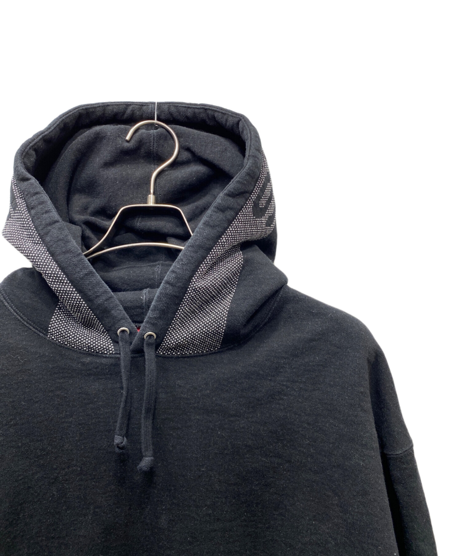 ヴィンテージ？　Supreme フーディー ブラック 中古・古着通販】SUPREME (シュプリーム) collegiate hooded