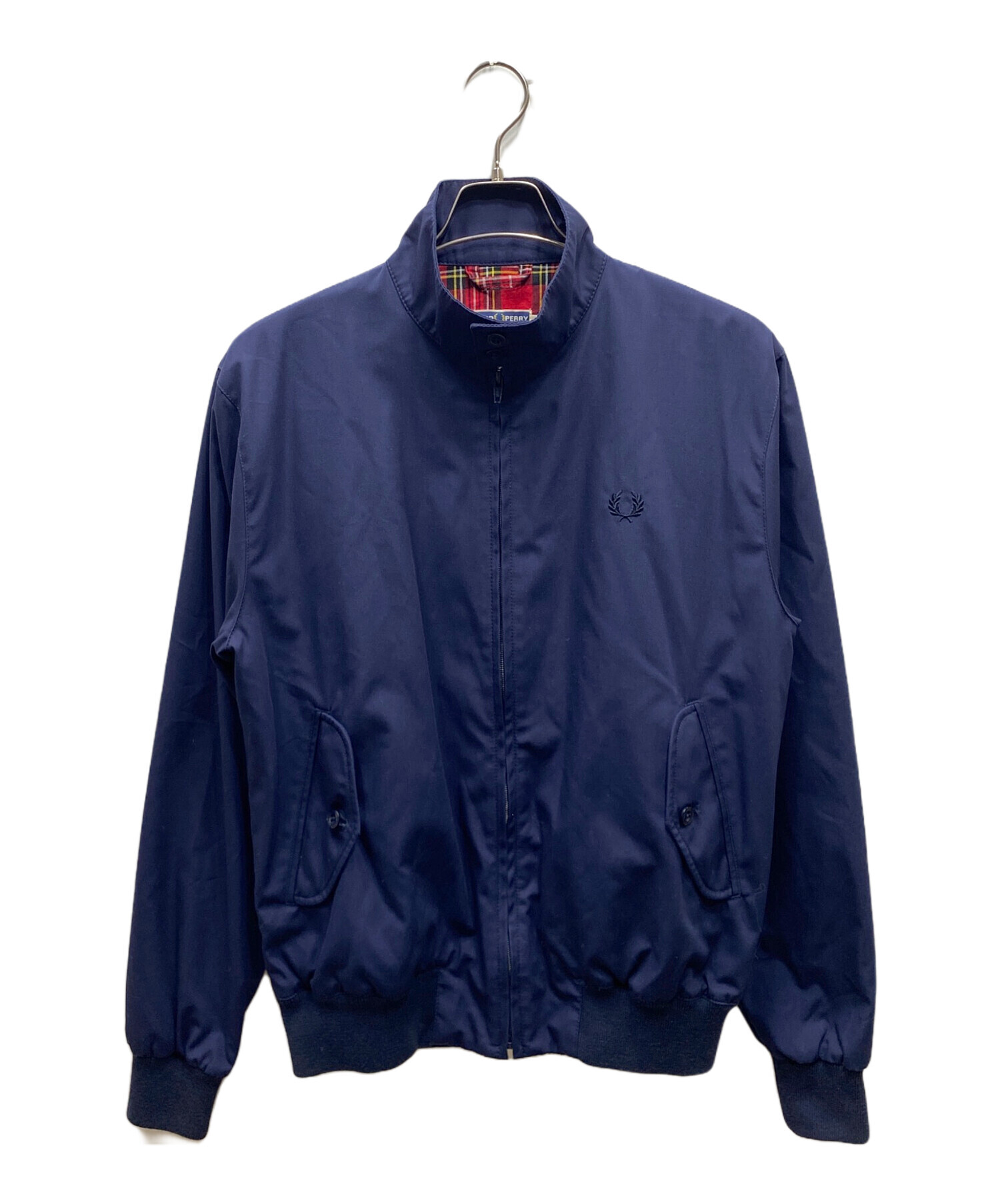 フレッドペリー スウィングトップ　ワンポイントロゴ　XLサイズ　ブラック　古着 中古・古着通販】FRED PERRY (フレッドペリー) スイングトップ