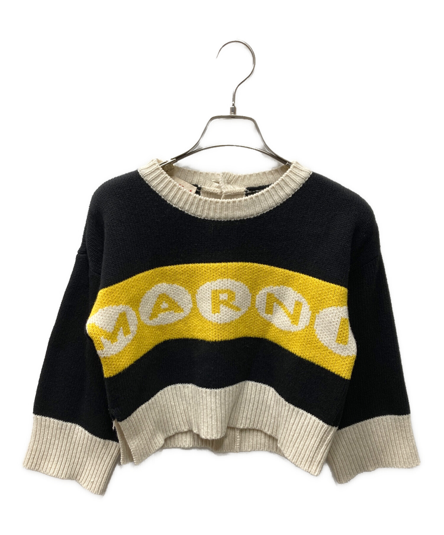 中古・古着通販】MARNI (マルニ) クロップドプルオーバーニット