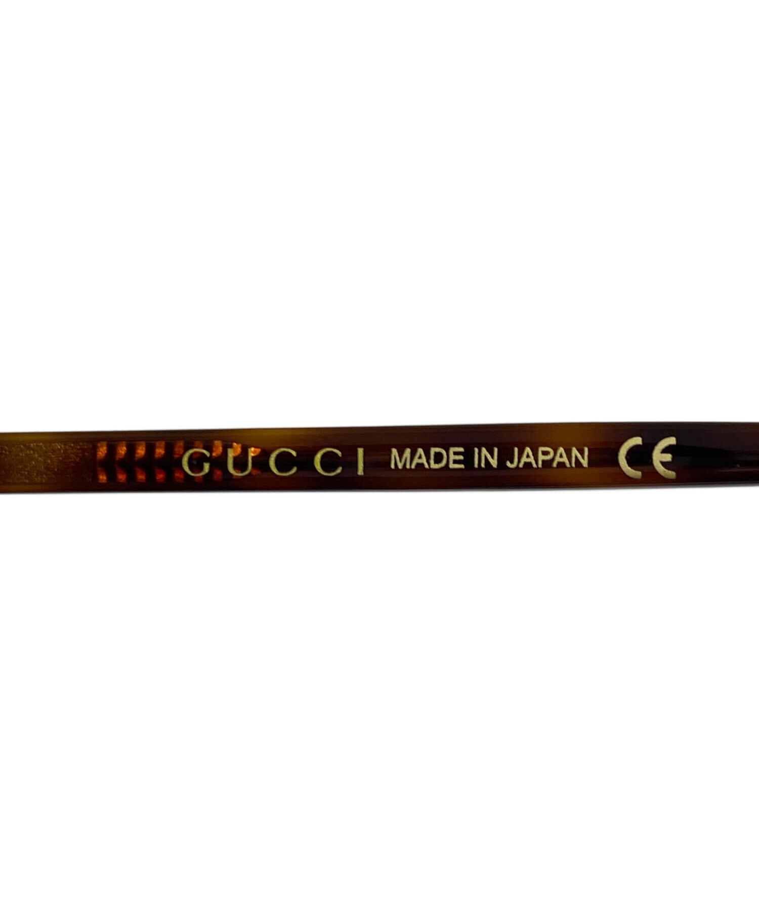 GUCCI ゴールド スリムフレーム サングラス中古 中古・古着通販】GUCCI (グッチ) ティアドロップサングラスフレーム