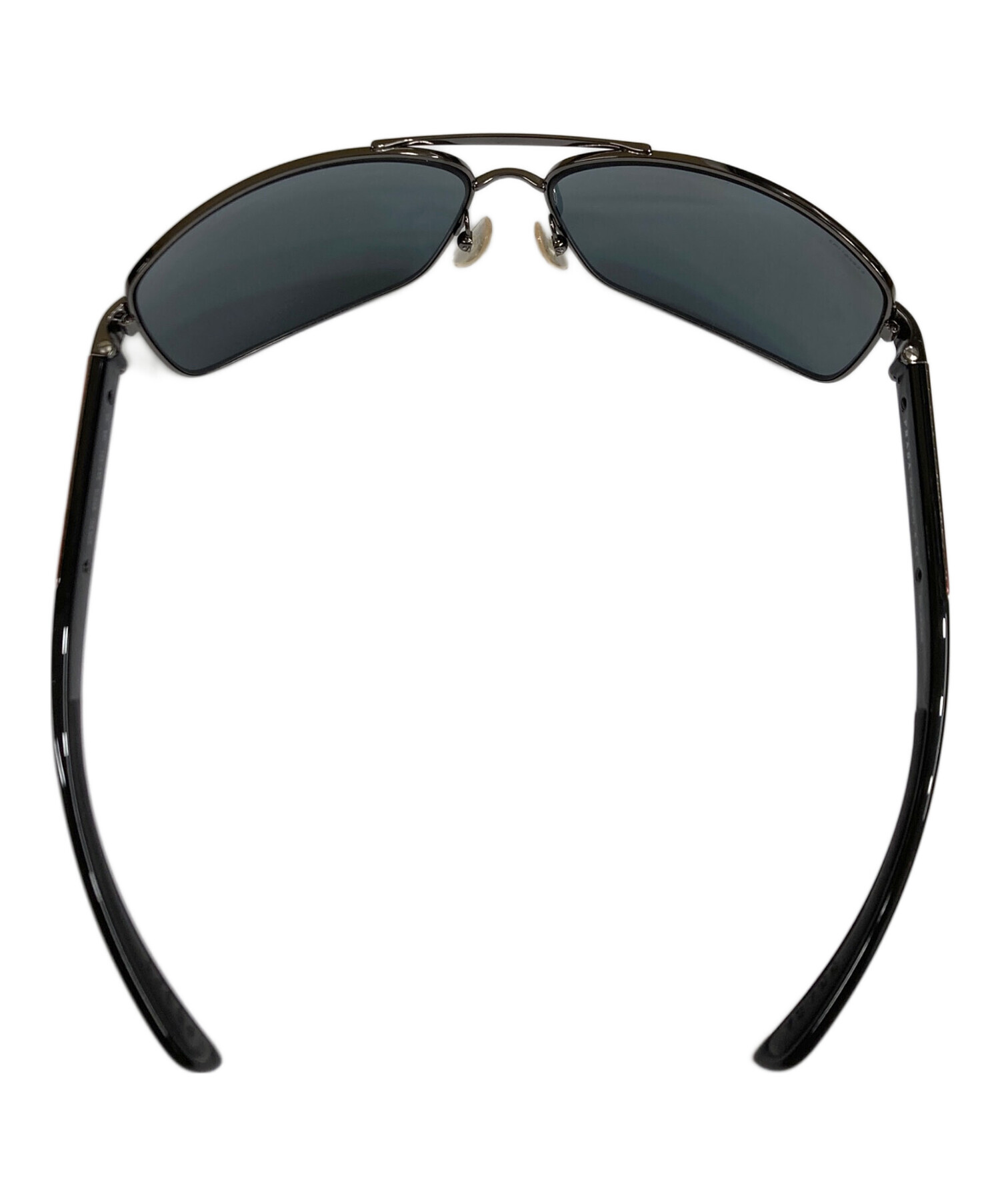 中古・古着通販】PRADA (プラダ) ティアドロップサングラス ブラック