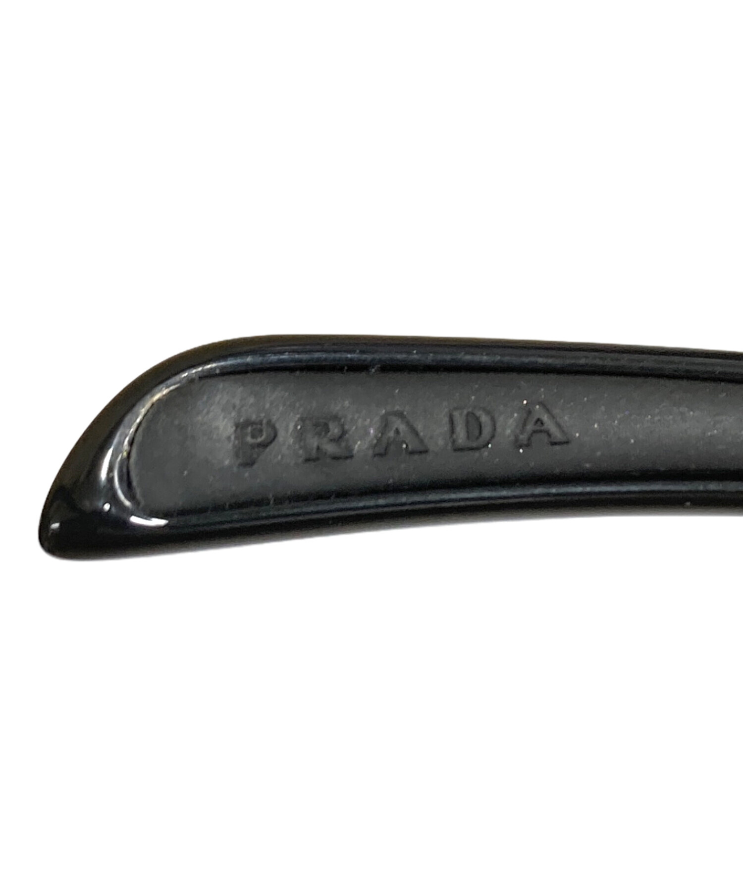 中古・古着通販】PRADA (プラダ) ティアドロップサングラス ブラック