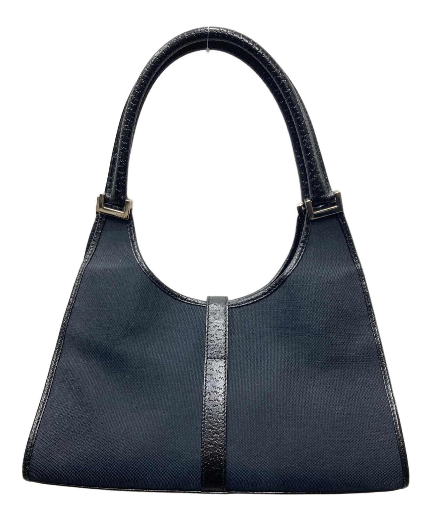 中古・古着通販】GUCCI (グッチ) ジャッキー ハンドバッグ ブラック