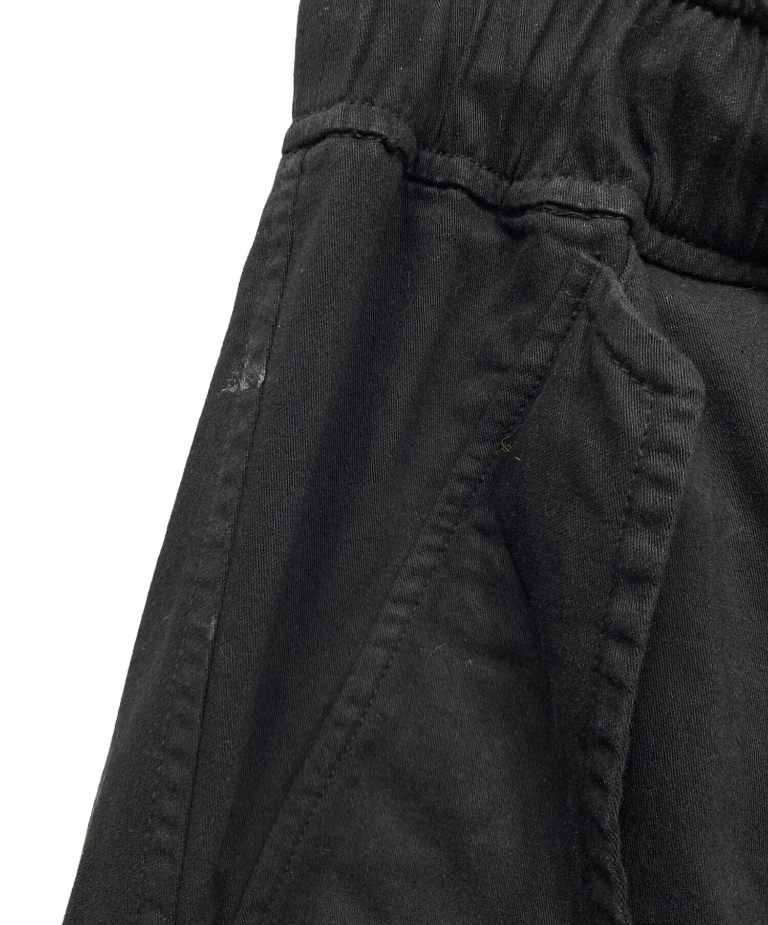 中古・古着通販】JULIUS (ユリウス) ワイドバギーパンツ ブラック 