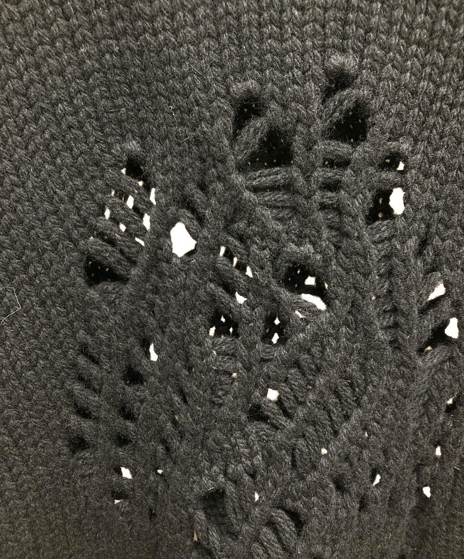 中古・古着通販】Tamme (タム) 23AW EAGLE PATTERN DAMAGE KNIT