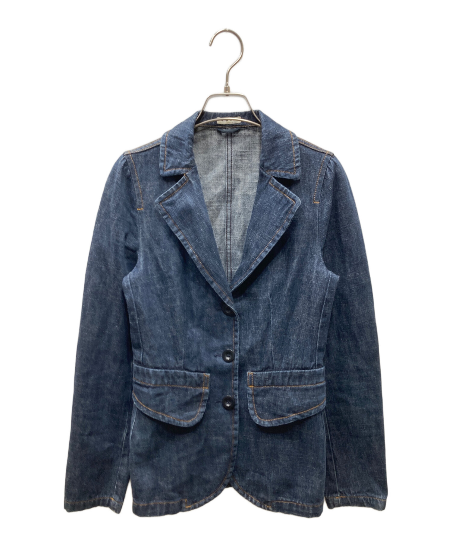 中古・古着通販】MIU MIU (ミュウミュウ) アーカイブ デニムジャケット 