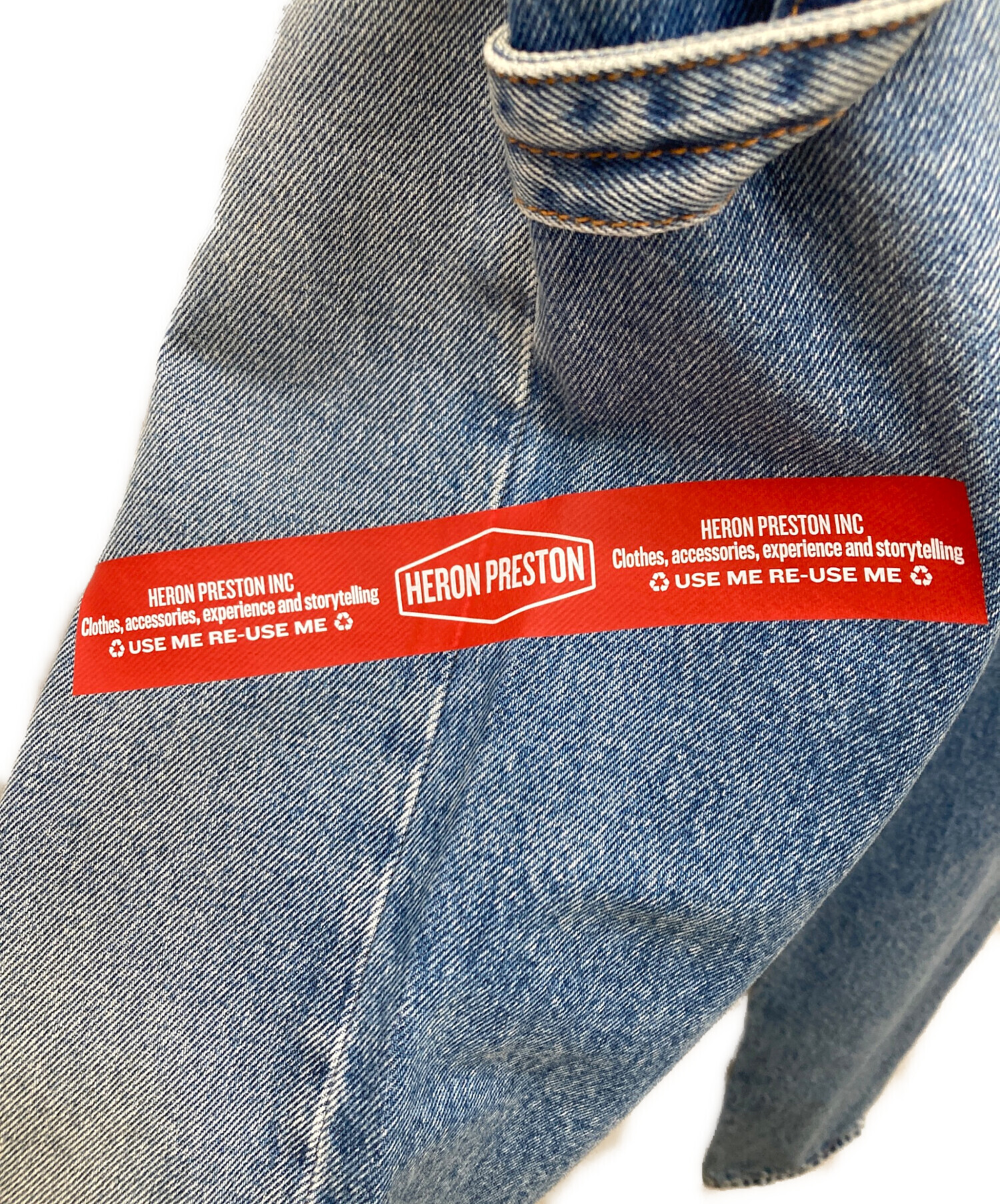 中古・古着通販】HERON PRESTON (ヘロンプレストン) デニムパンツ