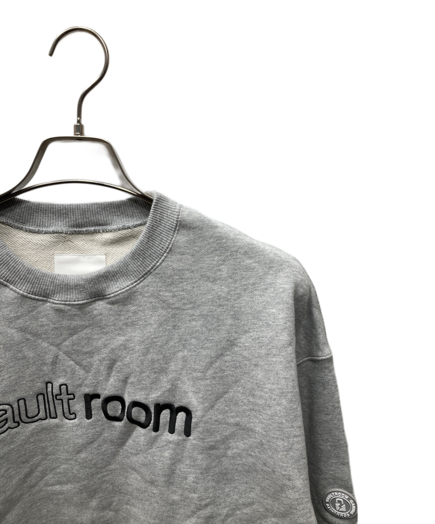 中古・古着通販】vaultroom (ボルトルーム) LOGO CREWNECK SWEAT ロゴ