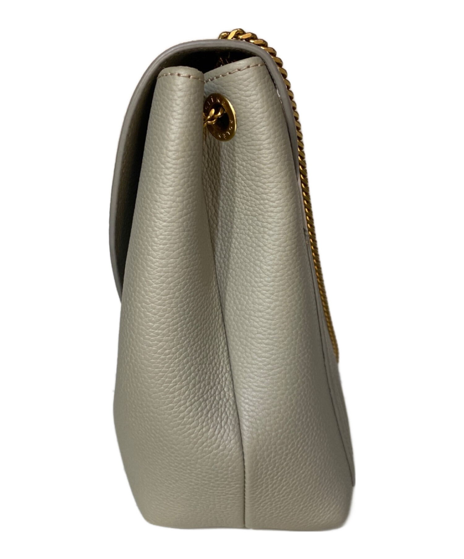 Polène ポレーヌ ショルダーバッグ グレー 修理済み 美品 中古・古着通販】POLENE (ポレーヌ) チェーンショルダーバッグ