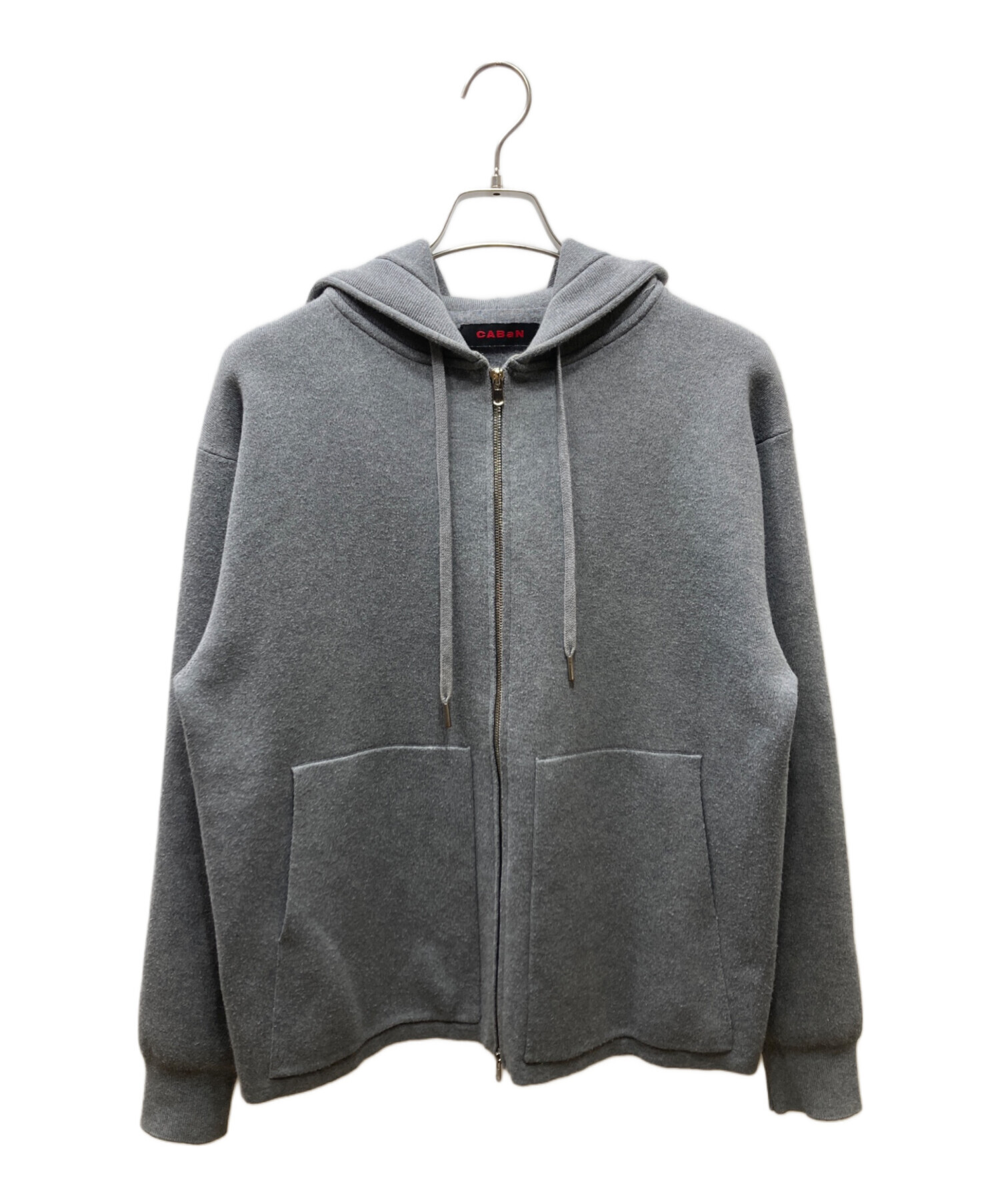 中古・古着通販】CABAN (キャバン) コットンカシミヤ ジップパーカ