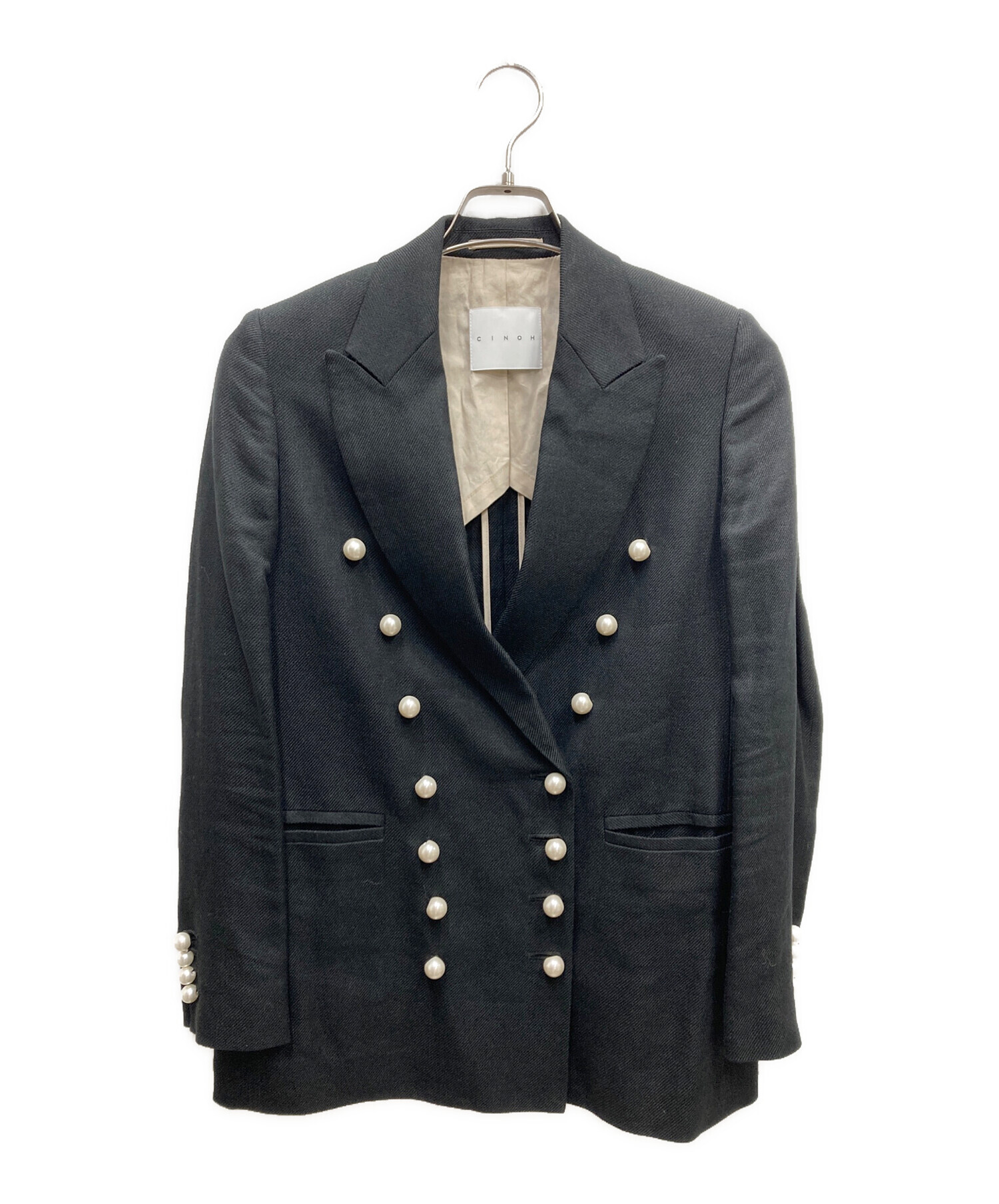 中古・古着通販】CINOH (チノ) パールボタンテーラードジャケット