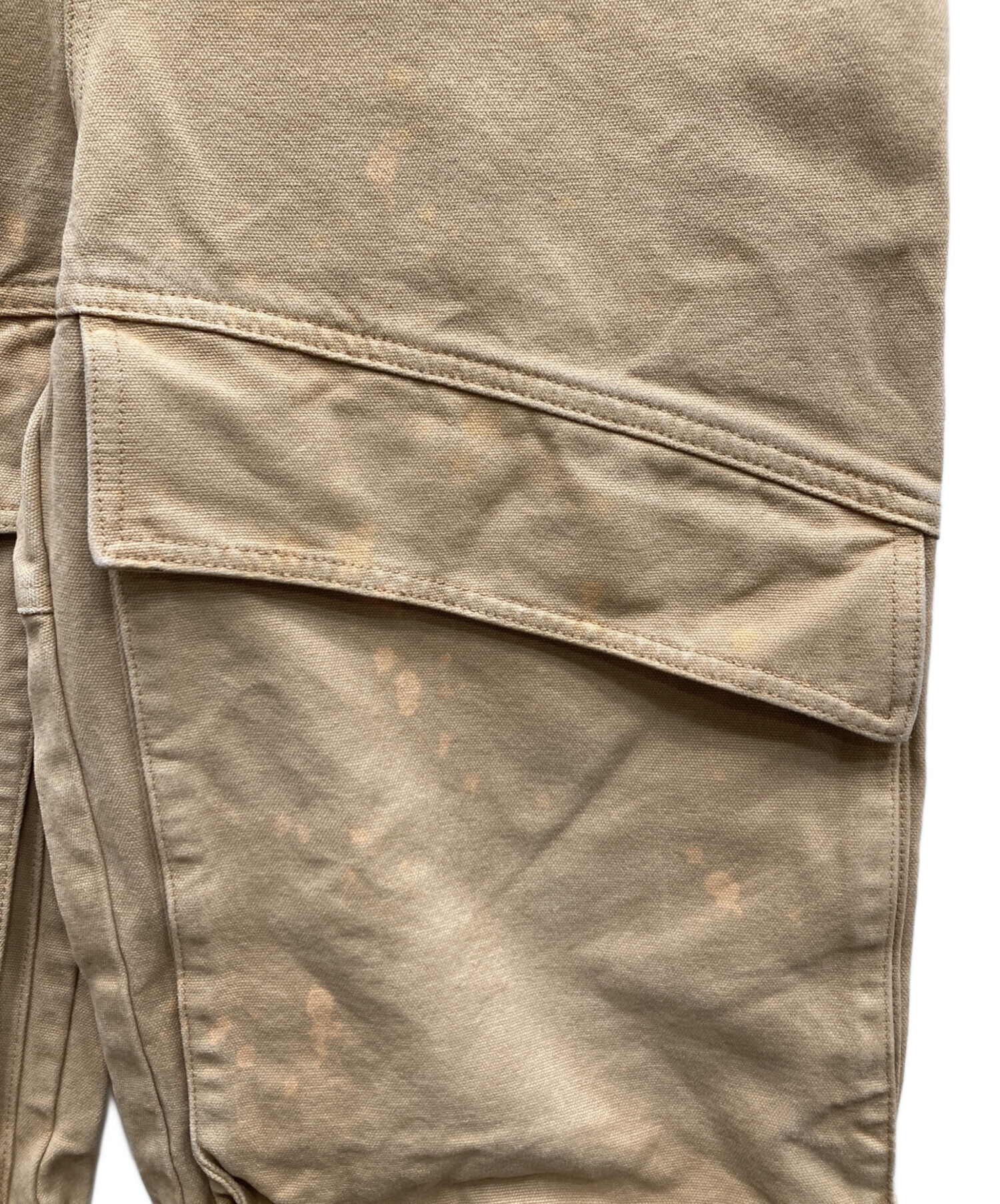 entire studios ベージュカーゴパンツ 新品entire studios ベージュカーゴパンツ S