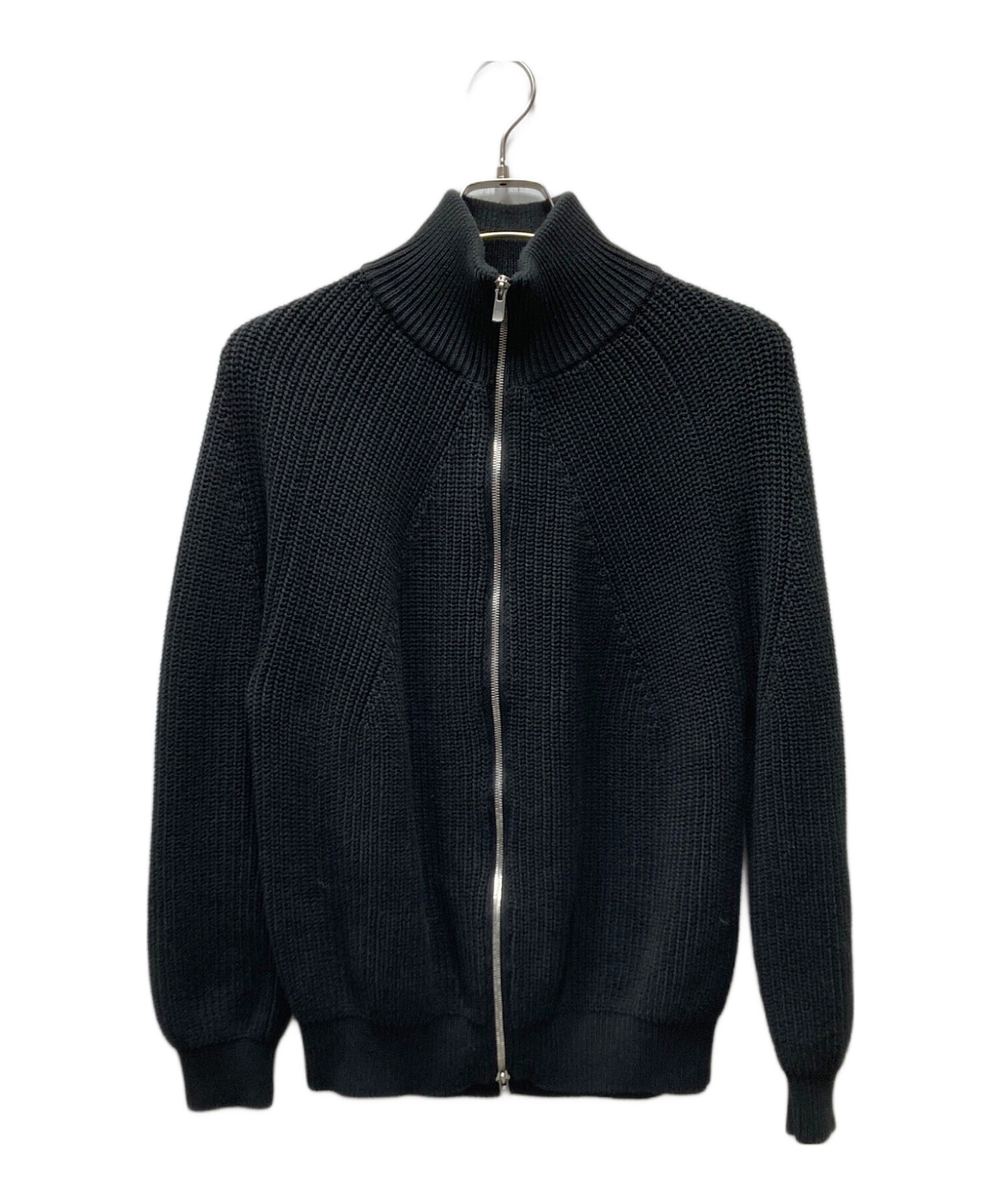 中古・古着通販】BATONER (バトナ―) ドライバーズニット ブラック