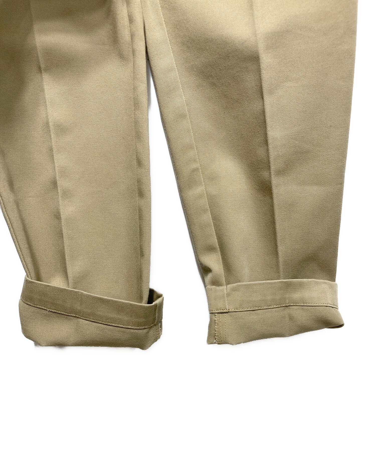 極美品✨ジュンハシモト　ワンタックチノパン 中古・古着通販】Dickies (ディッキーズ) Junhashimoto (ジュン