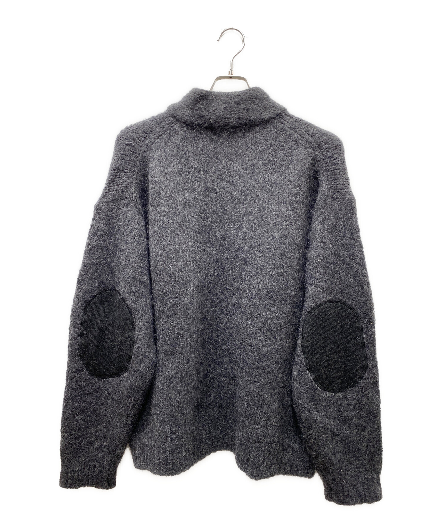 中古・古着通販】NOYN (ノイン) big collor zipup ジップカーディガン