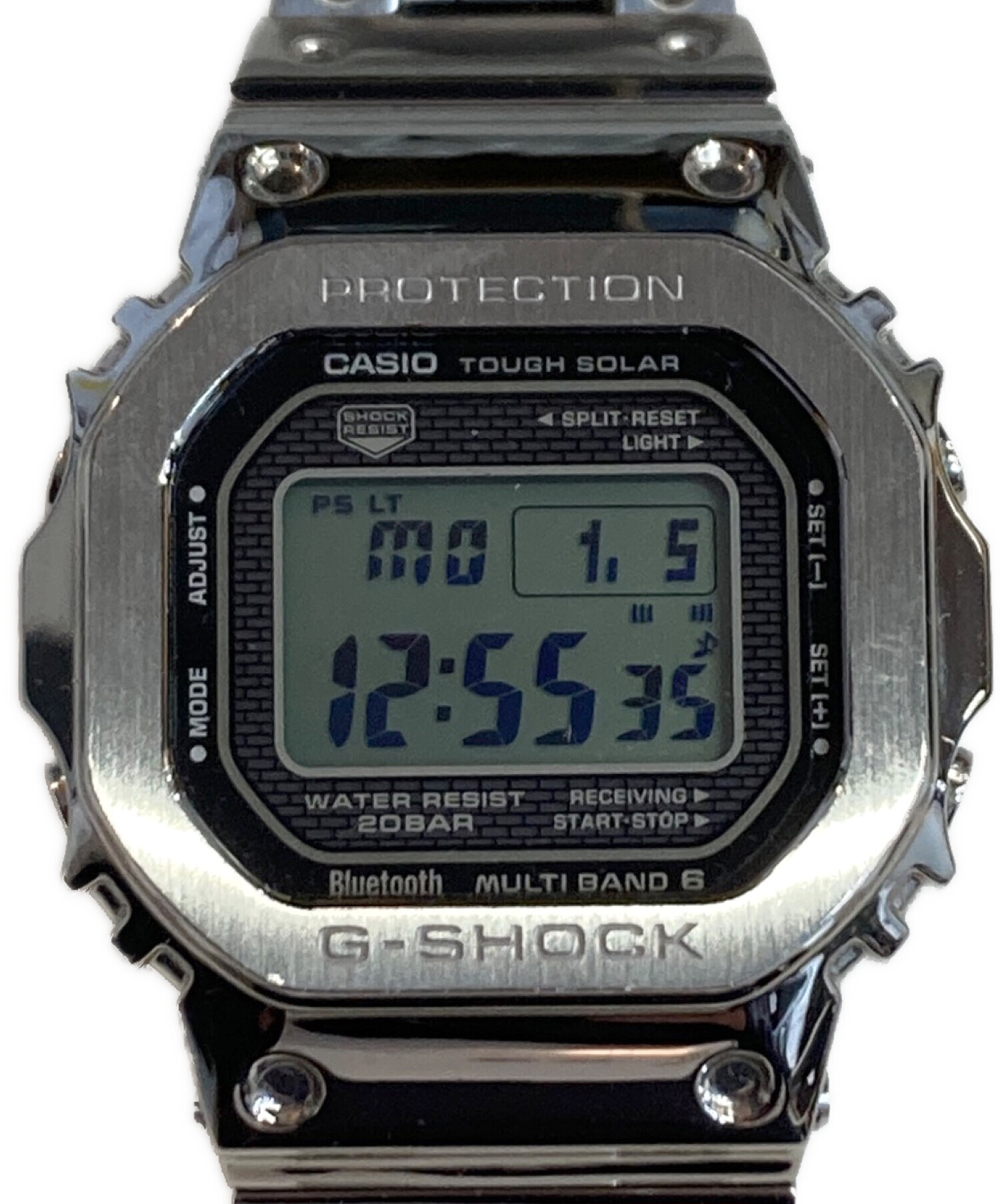 中古・古着通販】CASIO (カシオ) G-SHOCK GMW-B5000 腕時計 シルバー