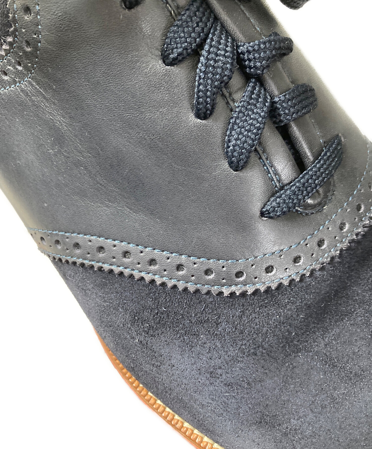 中古・古着通販】LOUIS VUITTON (ルイ ヴィトン) スウェード切替ドレス