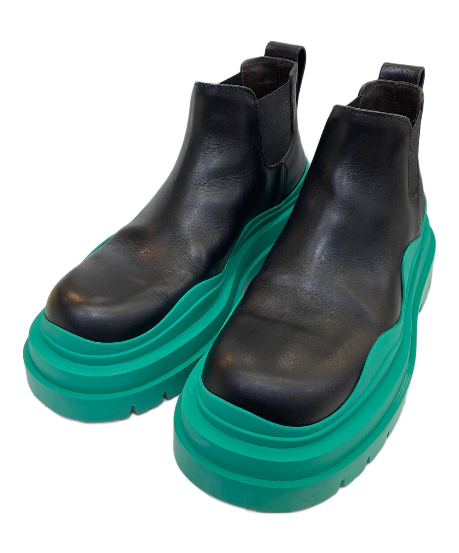 BOTTEGA VENETA ボッテガベネタ ブーツ メンズ 【古着】【中古】 中古・古着通販】BOTTEGA VENETA (ボッテガベネタ) タイヤブーツ