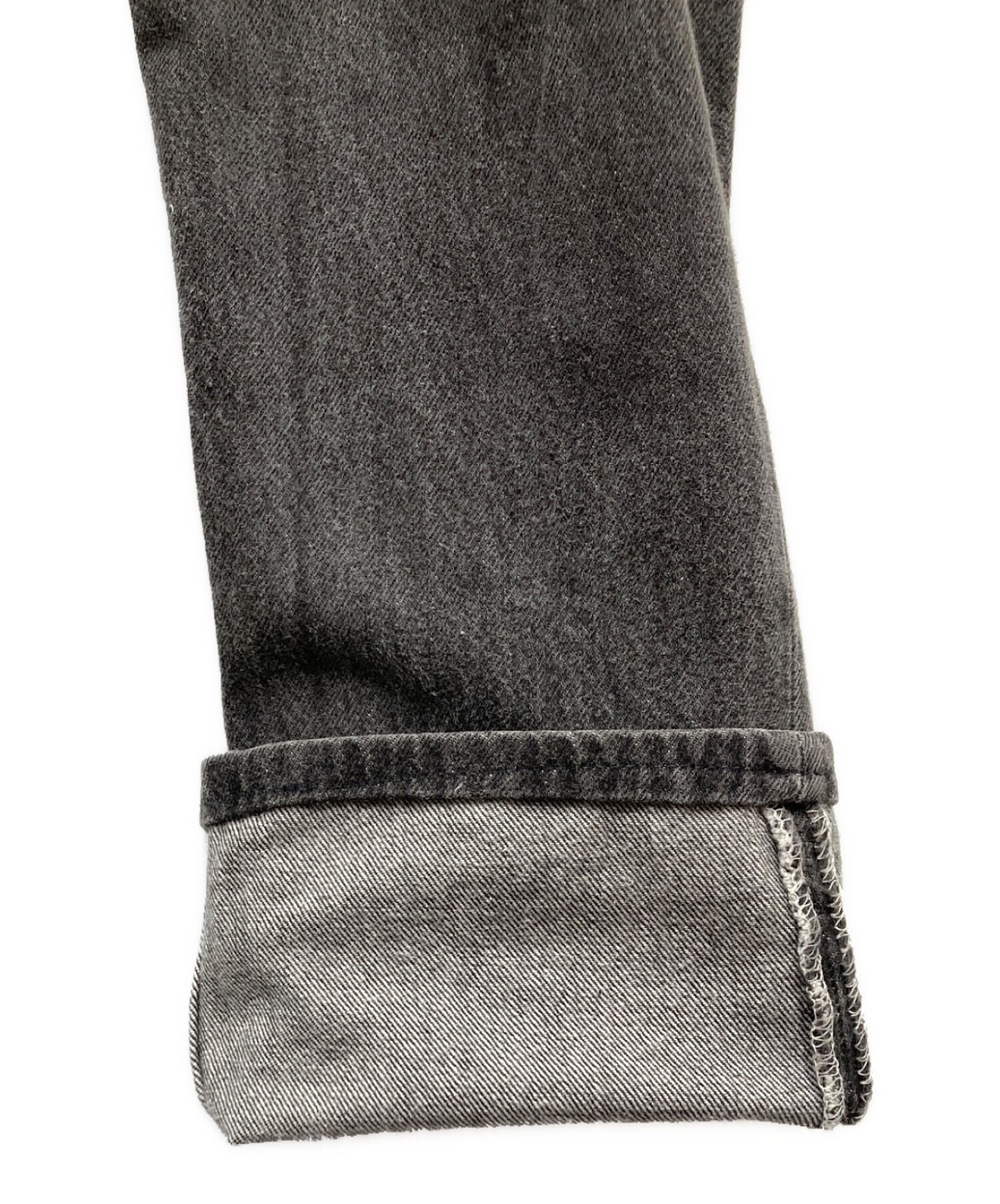 中古・古着通販】LEVI'S (リーバイス) 501 USA製 先染め ブラック