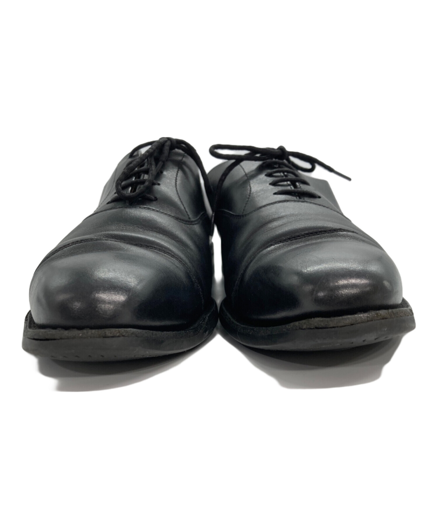 7E　着用数回　CROCKETT＆JONES　SHEFFORD2　ブラック 中古・古着通販】Crockett & Jones (クロケット＆ジョーンズ) プレーン
