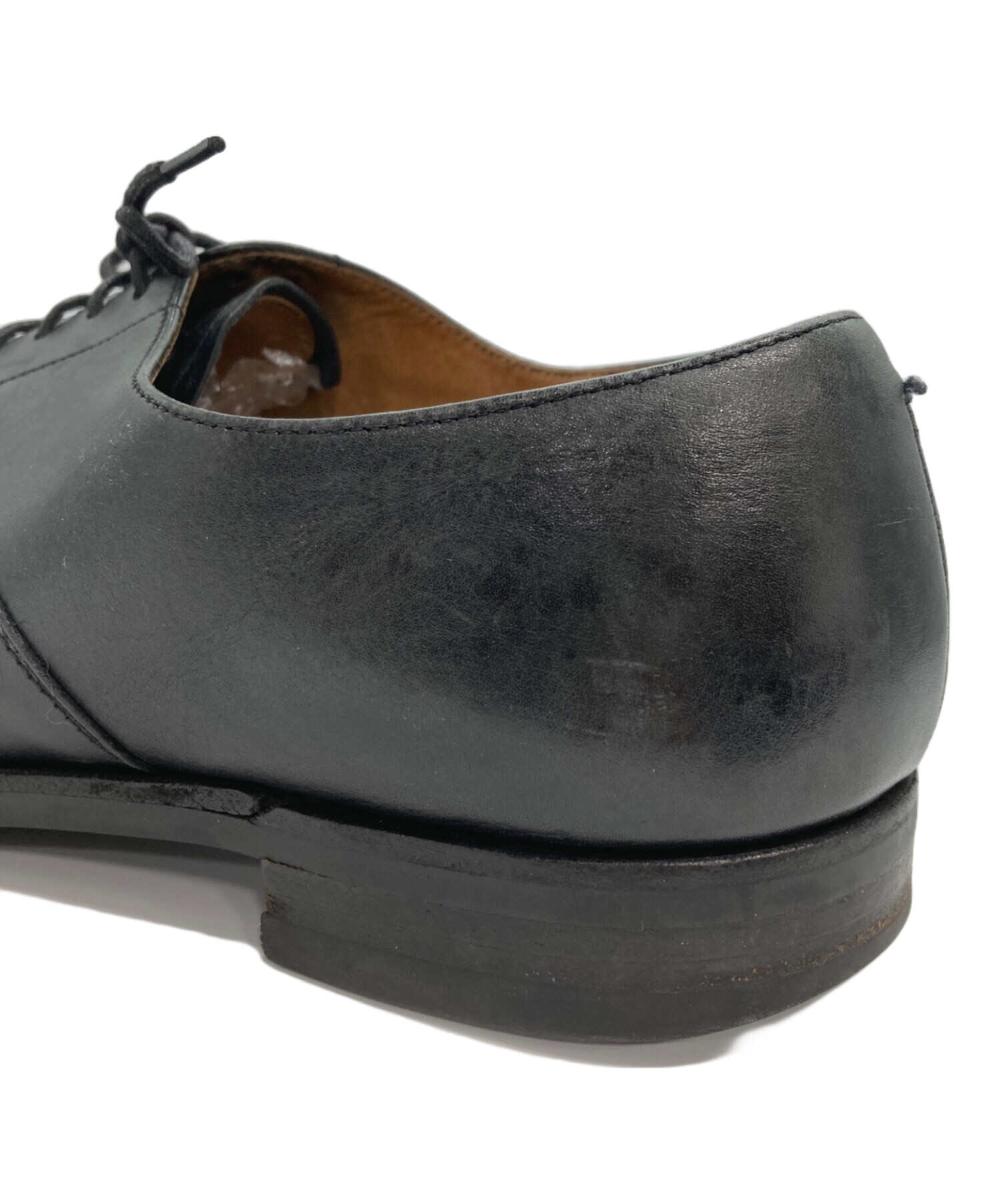 【未使用】クロケット&ジョーンズ モールトン ブラック 7E 中古・古着通販】Crockett & Jones (クロケット＆ジョーンズ) プレーン