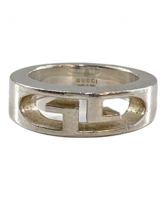 中古・古着通販】GUCCI (グッチ) インターロッキングGリング シルバー