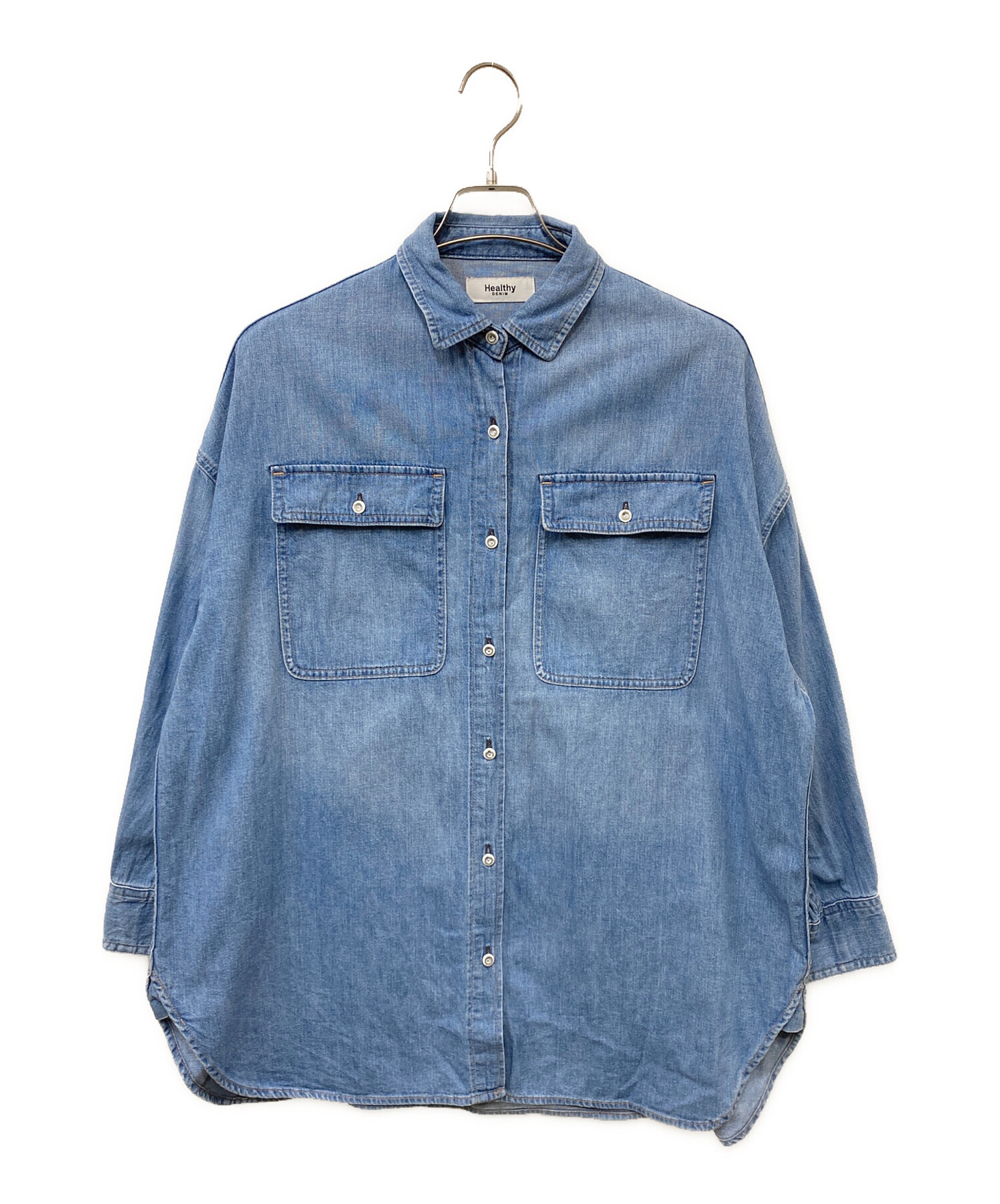中古・古着通販】Healthy denim (ヘルシーデニム) ALMOND デニムシャツ