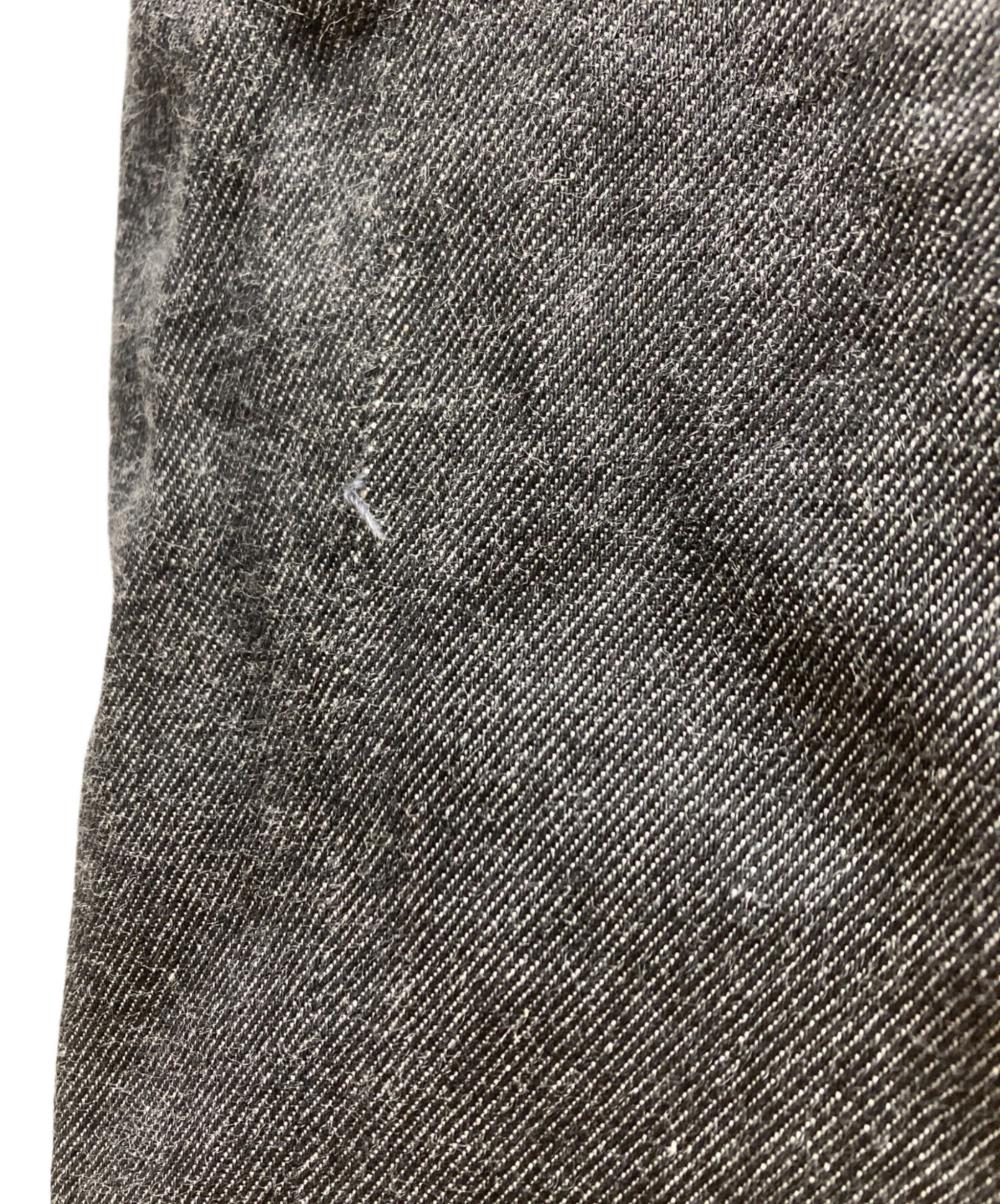 中古・古着通販】Schuray (シュウレイ) Black Denim Trousers デニム