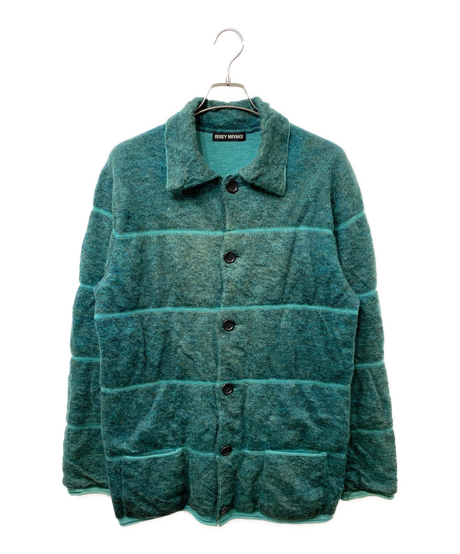 中古・古着通販】ISSEY MIYAKE (イッセイミヤケ) ニットジャケット