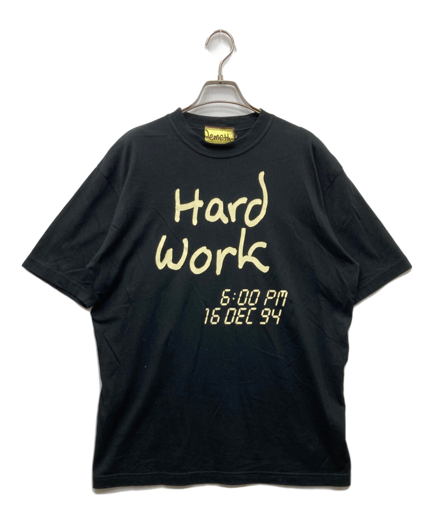 【りった様】Nemeth シャツ Lサイズ 中古・古着通販】Nemeth (ネメス) プリントTシャツ ブラック サイズ:L