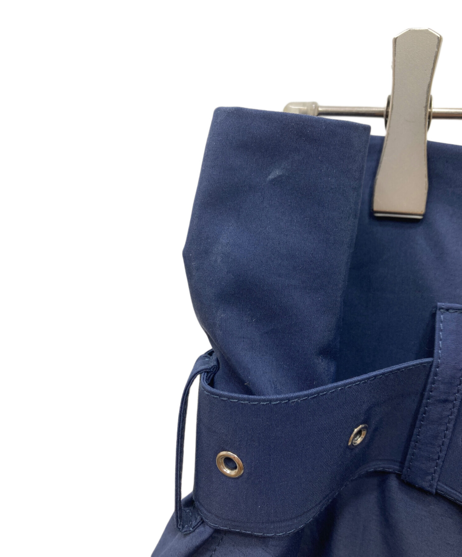 中古・古着通販】Plan C (プランシー) ベルト付ワイドパンツ ネイビー