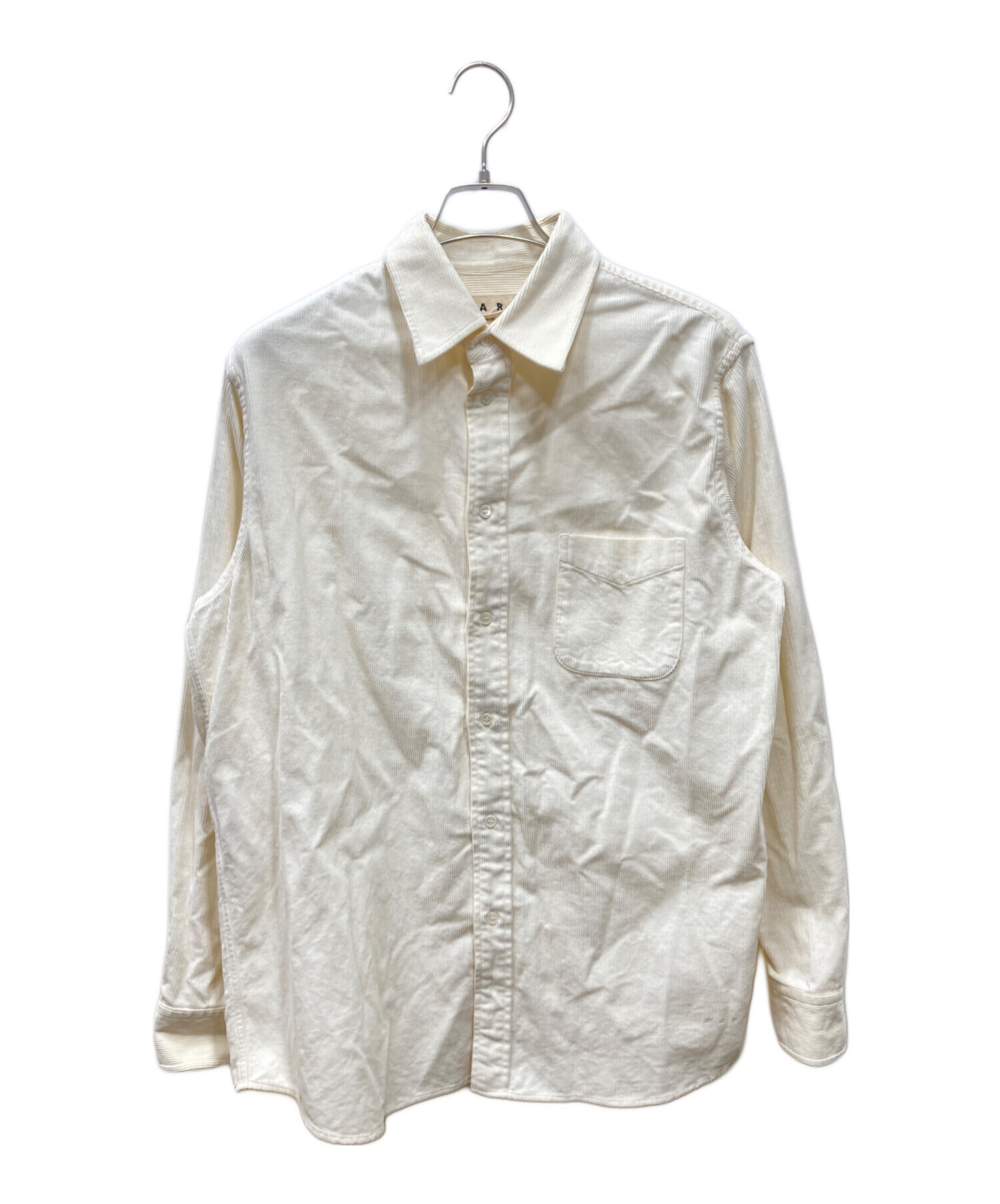 中古・古着通販】MARNI (マルニ) コーデュロイ長袖シャツ 中古・古着通販】MARNI (マルニ) コーデュロイ長袖シャツ