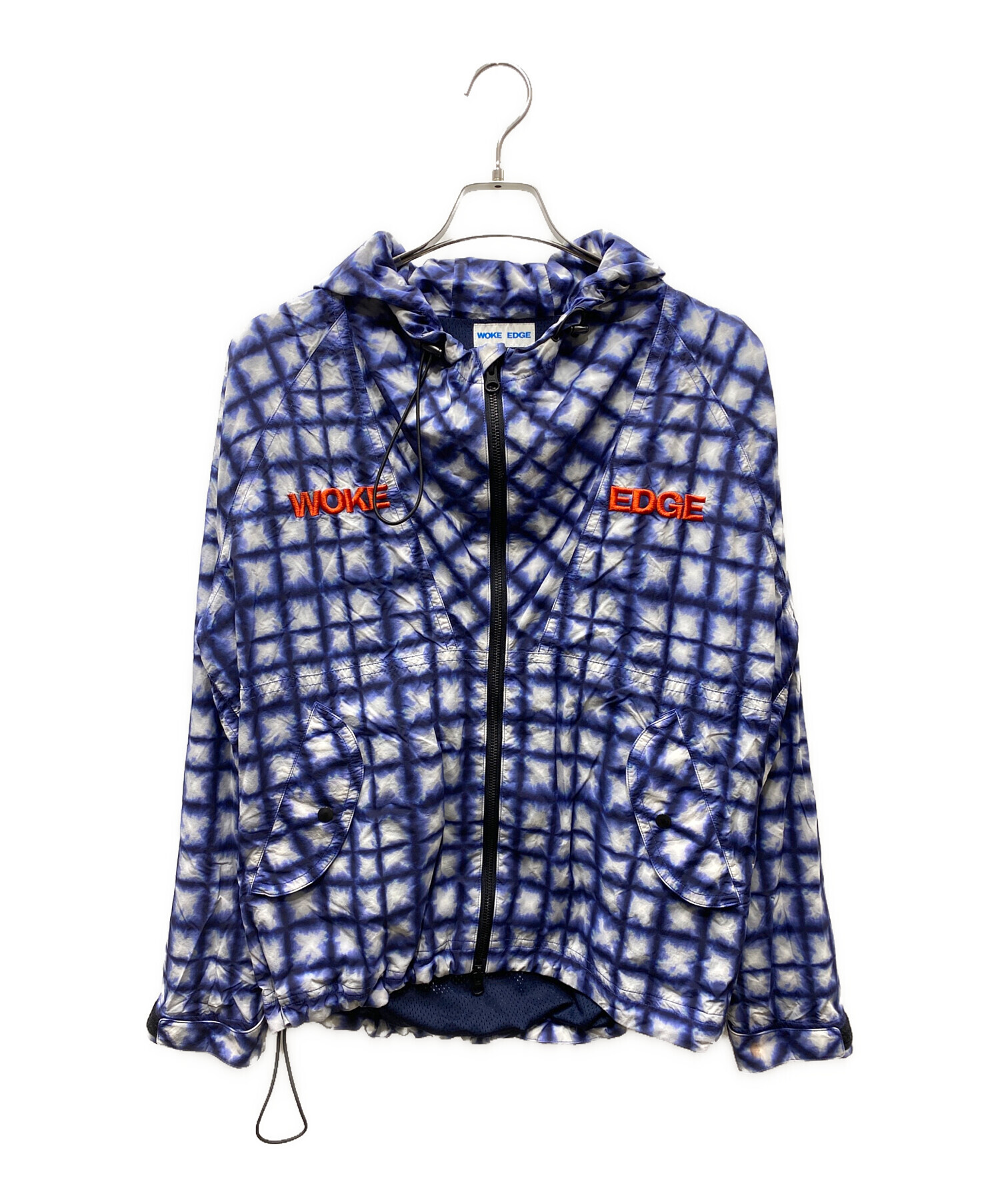 中古・古着通販】WOKE EDGE (ウォーク エッジ) Tiedye Check Parka 