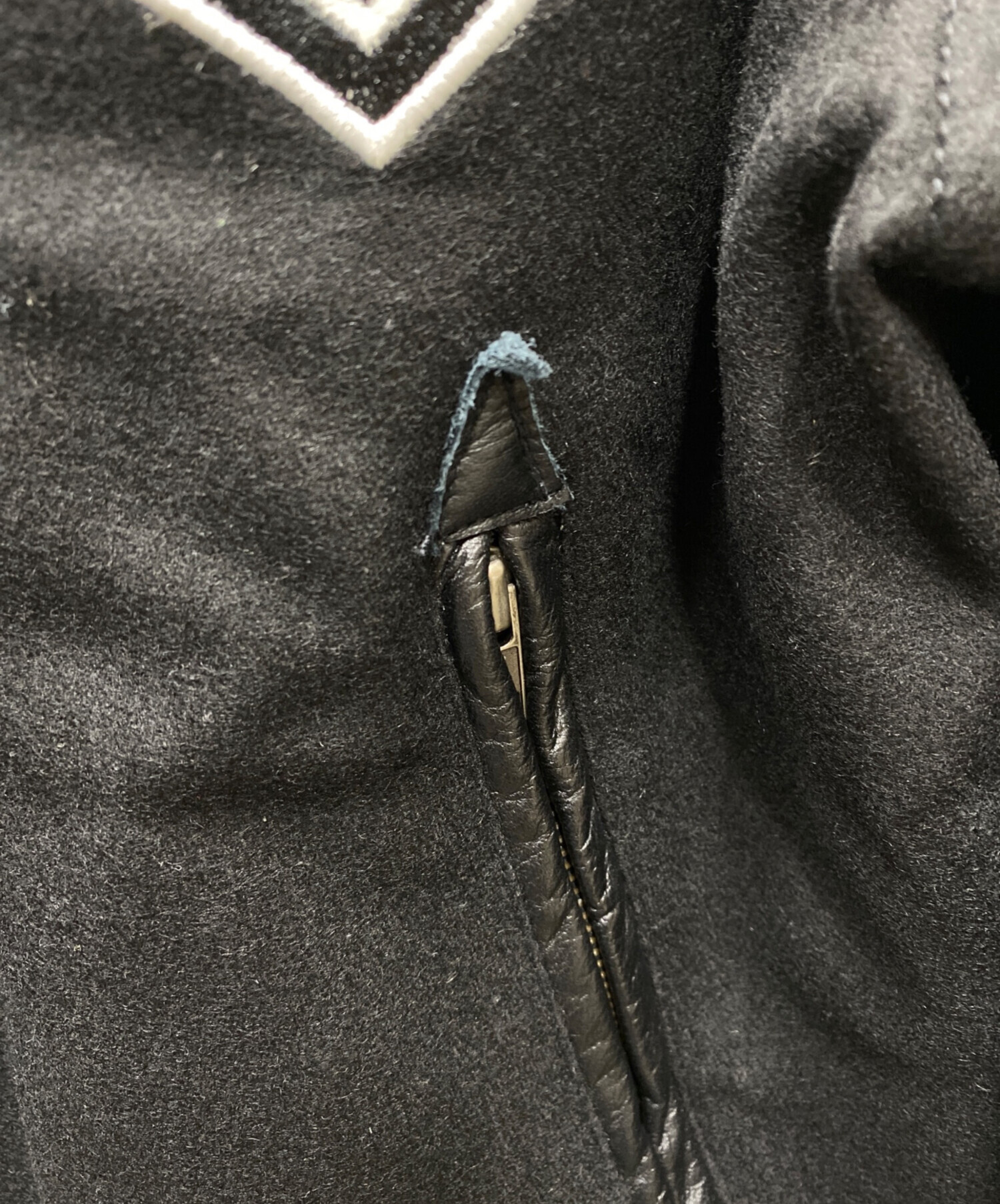 中古・古着通販】Schott (ショット) フルデコ スタジャン ブラック