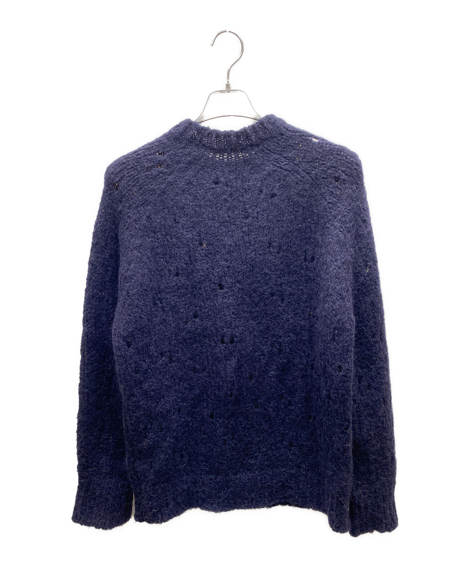 OUR LEGACY｜46｜Sweater｜Navy 中古・古着通販】OUR LEGACY (アワーレガシー) NEEDLE DROP RAGLAN