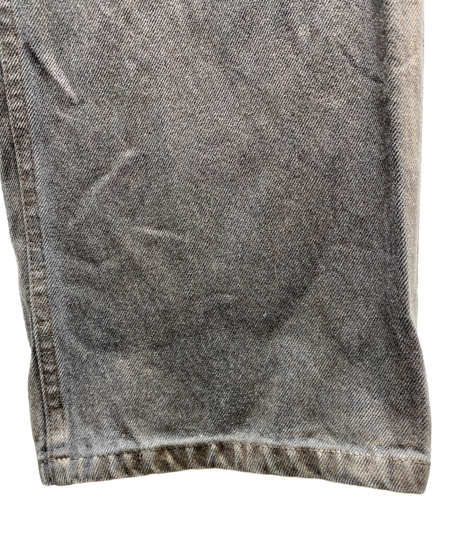 中古・古着通販】Ameri (アメリ) FOIL STRAIGHT COLOR DENIM ラメ加工