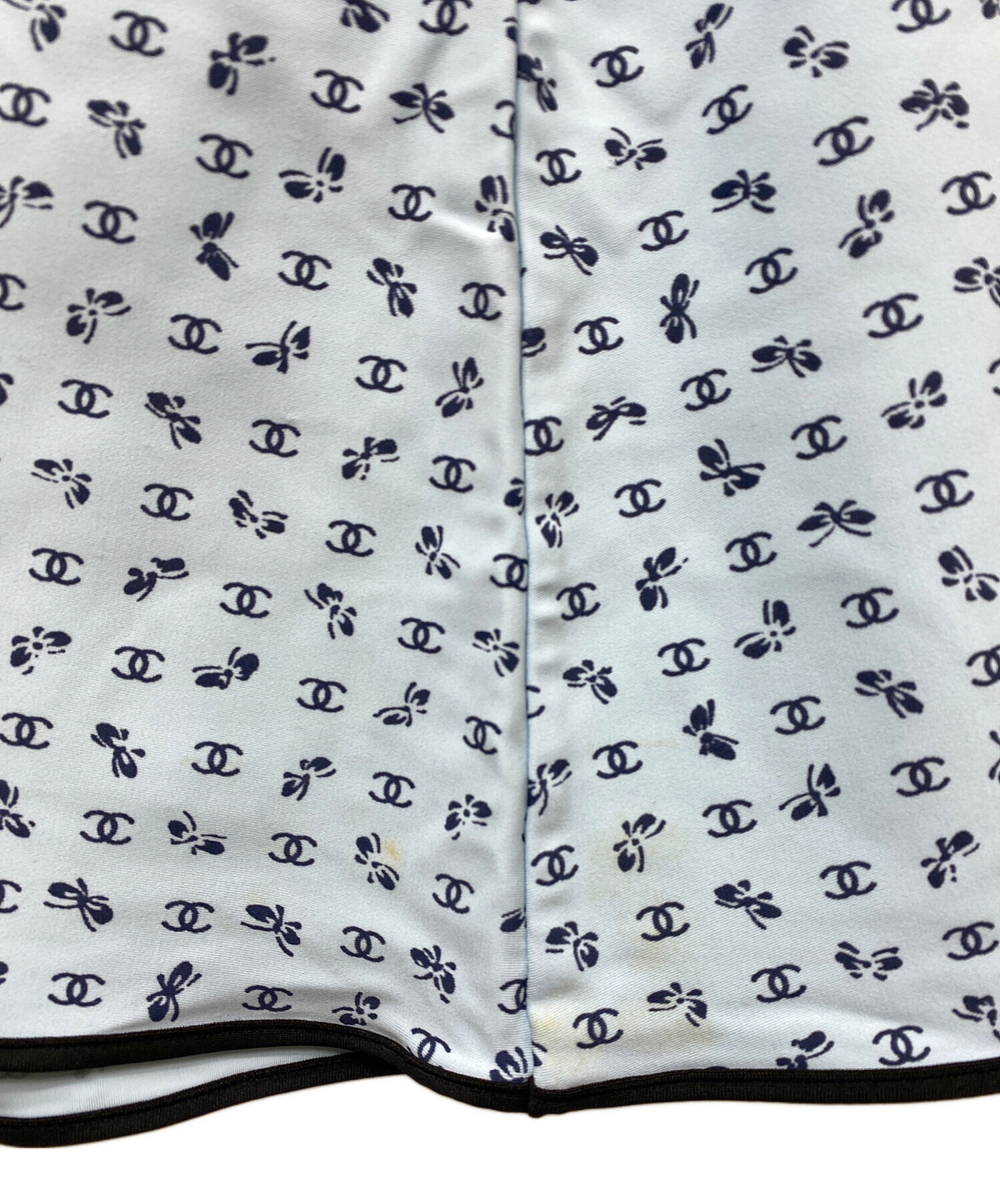ななこ CHANEL ビンテージ ロゴ キャミワンピース 中古・古着通販】CHANEL (シャネル) ココマークプリント ミニキャミ