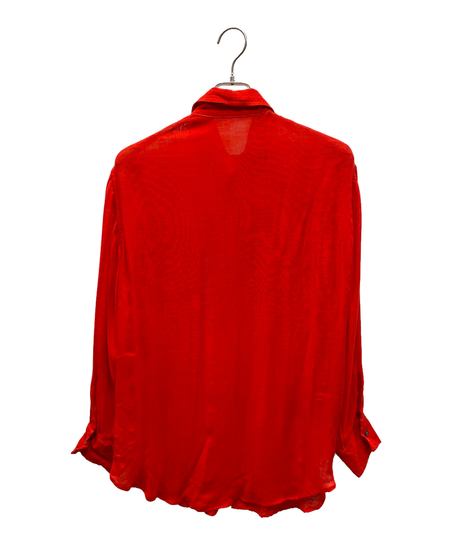 中古・古着通販】YOHJI YAMAMOTO (ヨウジヤマモト) レーヨン二重ガーゼ