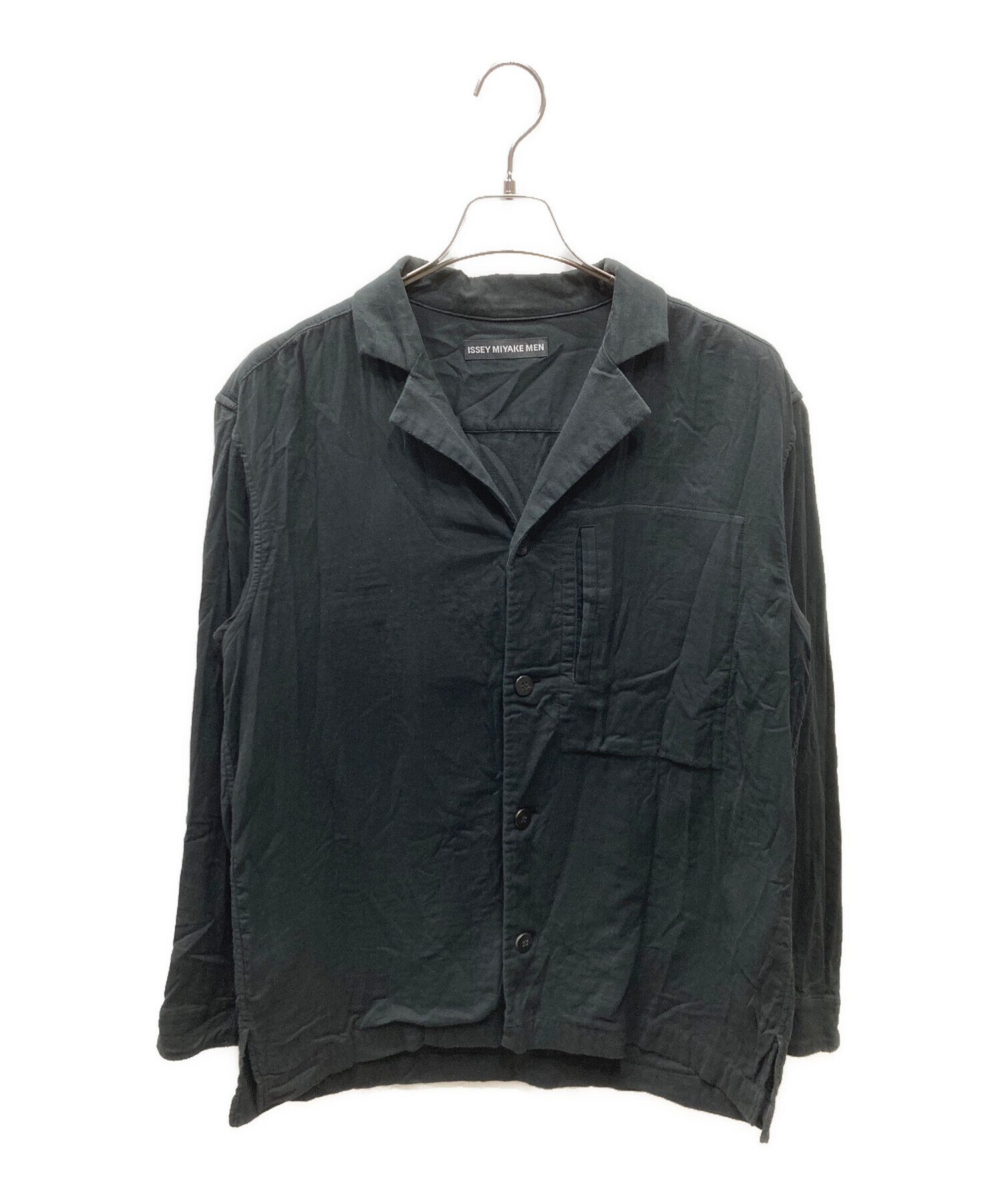 中古・古着通販】ISSEY MIYAKE (イッセイミヤケ) コットンシャツ 