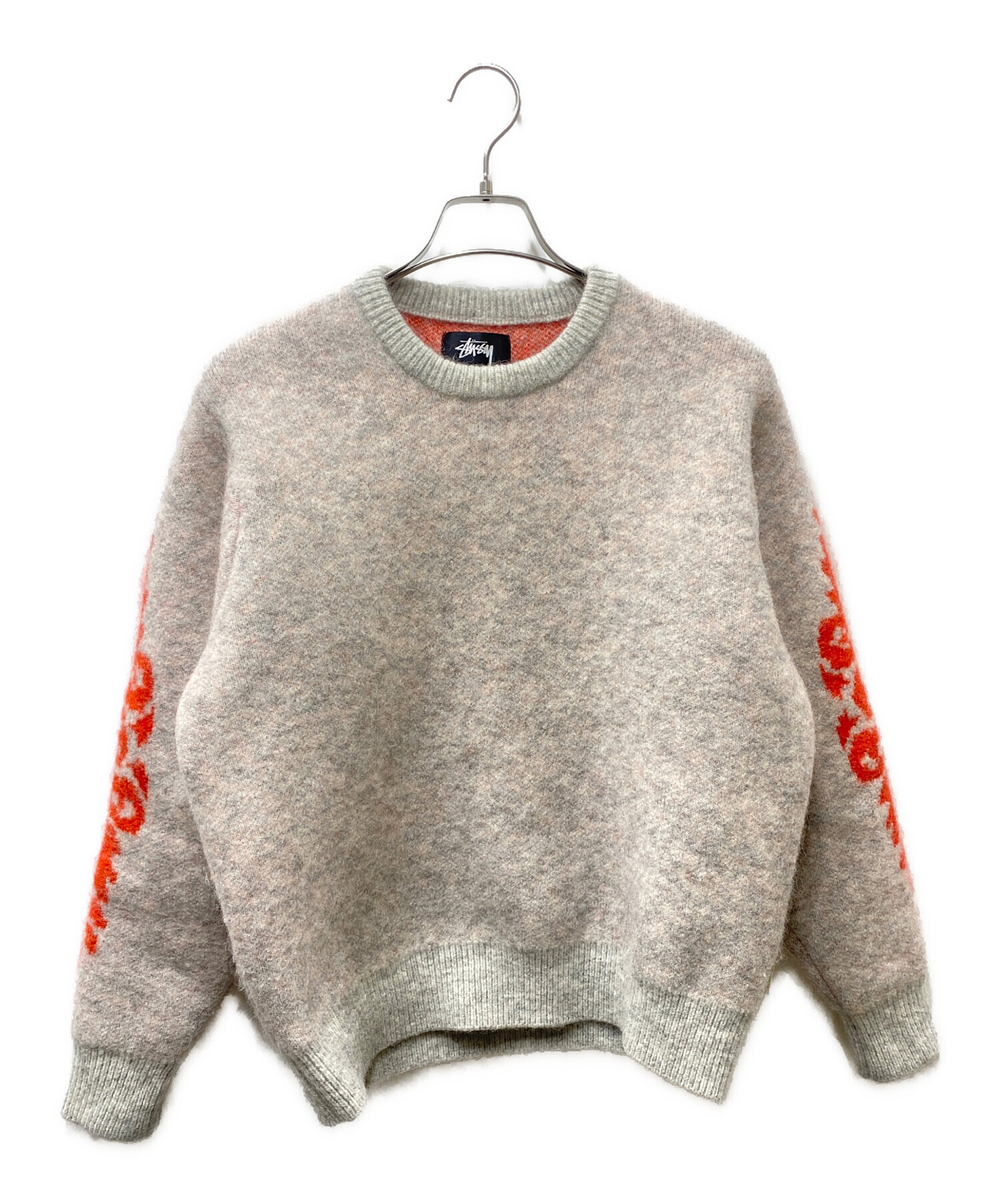 中古・古着通販】stussy (ステューシー) MOHAIR FLOWER SWEATER