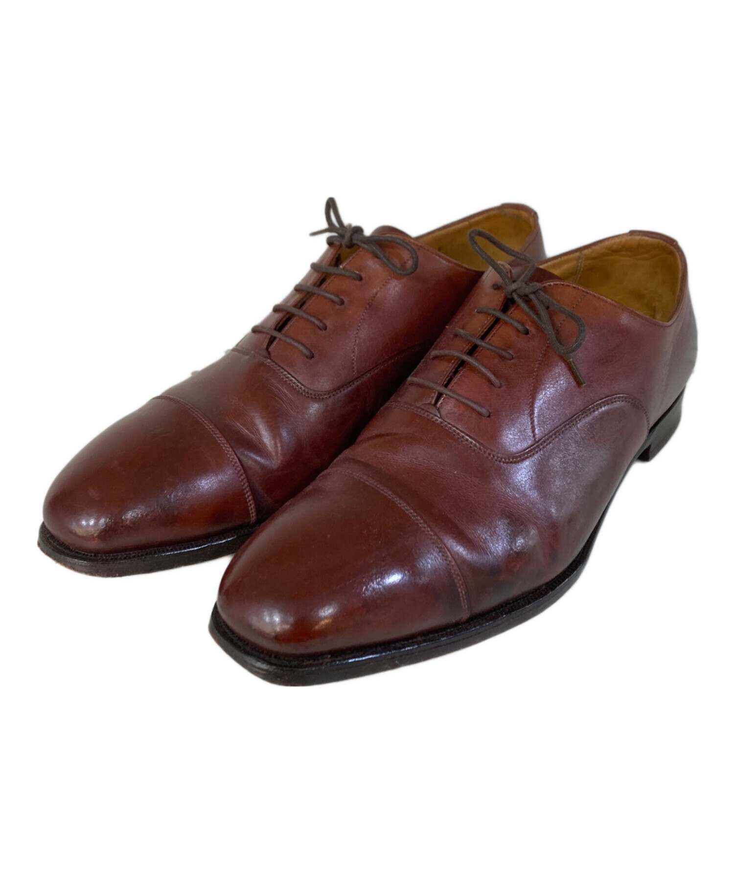 グレンソン GRENSON (グレンソン) ⁄ ブラック ストレートチップ 革靴