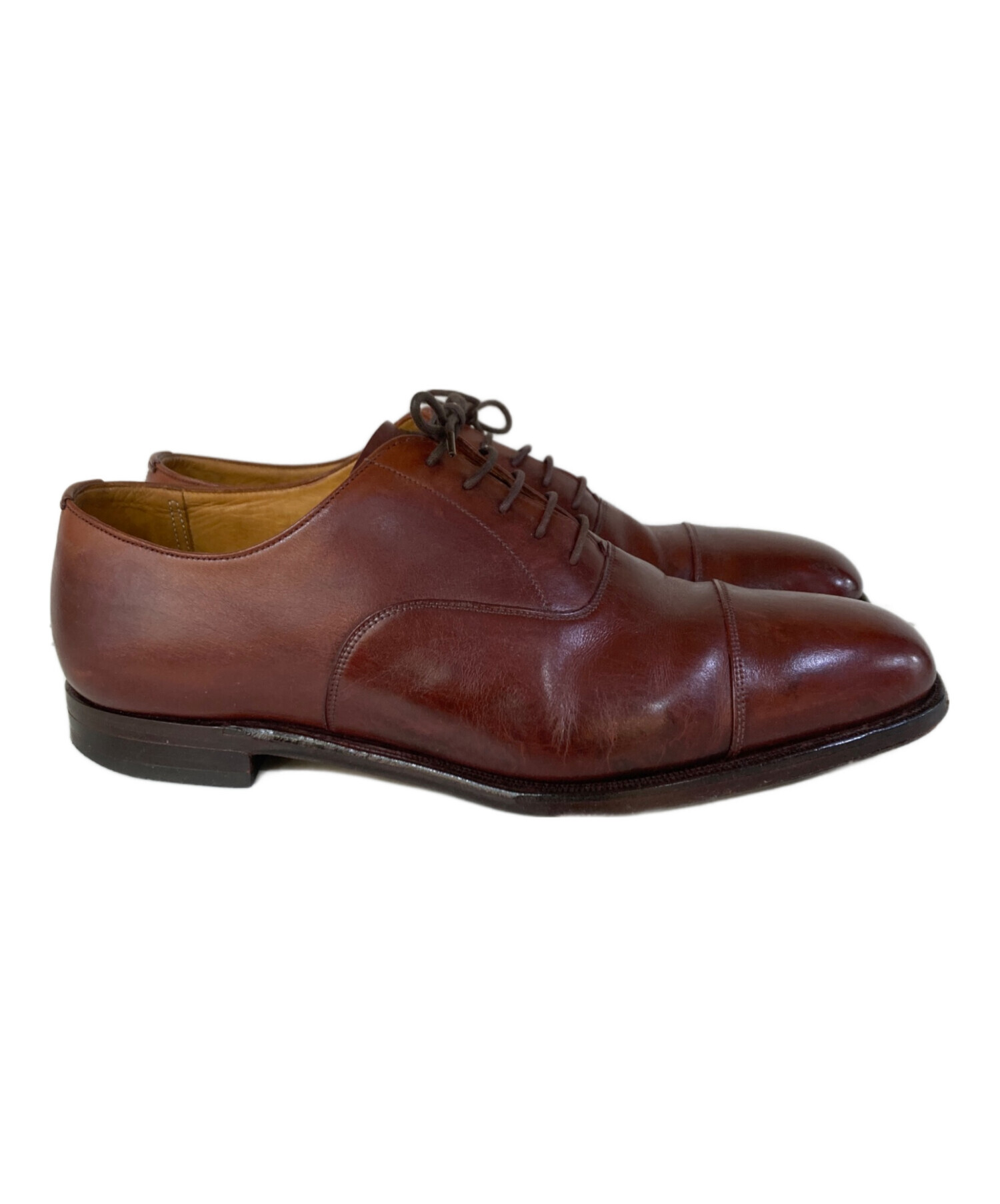 【美品】Grenson ブラウン ストレートチップ 中古・古着通販】GRENSON (グレンソン) ストレートチップシューズ