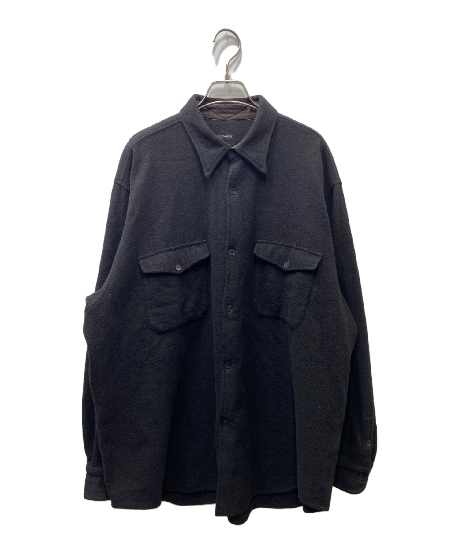 中古・古着通販】COMOLI (コモリ) ウールカシミヤ C.P.Oシャツ