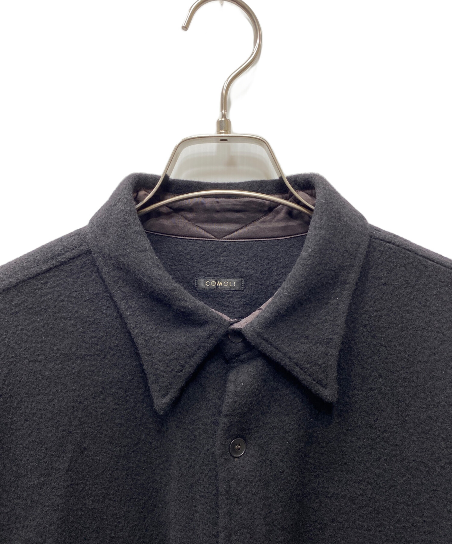 中古・古着通販】COMOLI (コモリ) ウールカシミヤ C.P.Oシャツ