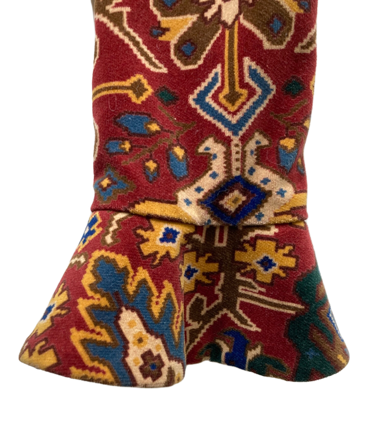 中古・古着通販】KENZO (ケンゾー) 丸襟ジャケット レッド サイズ:2